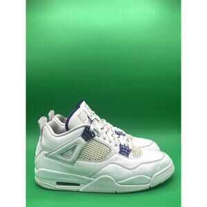 Air Jordan 4 "Metallic Purple" Size 12 OG Box, Missing Size Tags (CT8527-115)